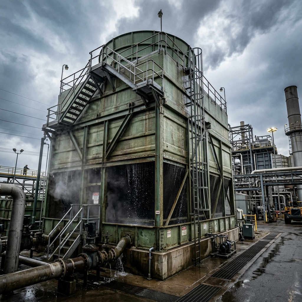 FRP Cooling Towers - PAL ENGINEERS Industrial Exchangers